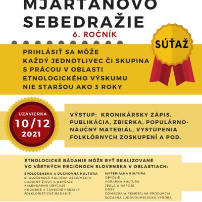 Súťaž Mjartanovo Sebedražie 2021