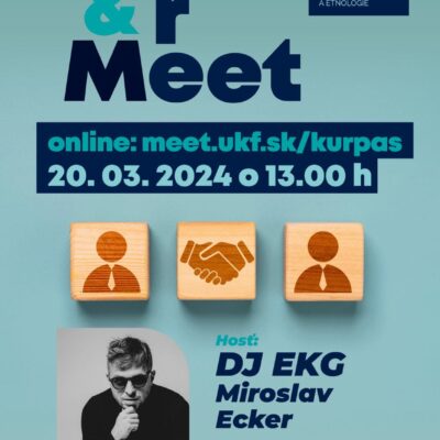 Meet&Greet Miroslav Ecker (DJ EKG)