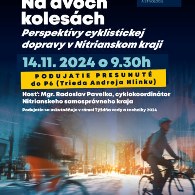 Perspektívy cyklistickej dopravy v Nitrianskom kraji