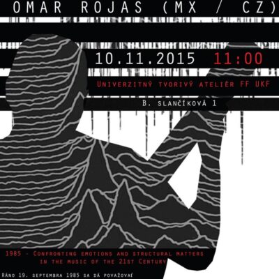 1985 – Confronting emotions and structural matters in the music of 21st century