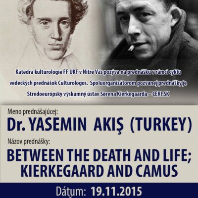 Dr. YASEMIN AKIŞ – Between death and life; Camus and Kierkegaard