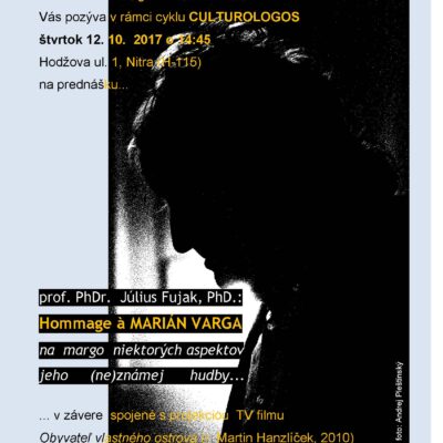 Hommage à Marián Varga