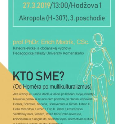Kto sme? (Od Homéra po multikulturalizmus)