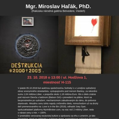 Rudolf Dička a skartovaný Banksy. Nezávislá kultúra a kalkul profitu